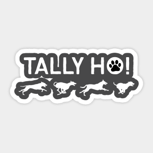 Tally Ho! Sticker